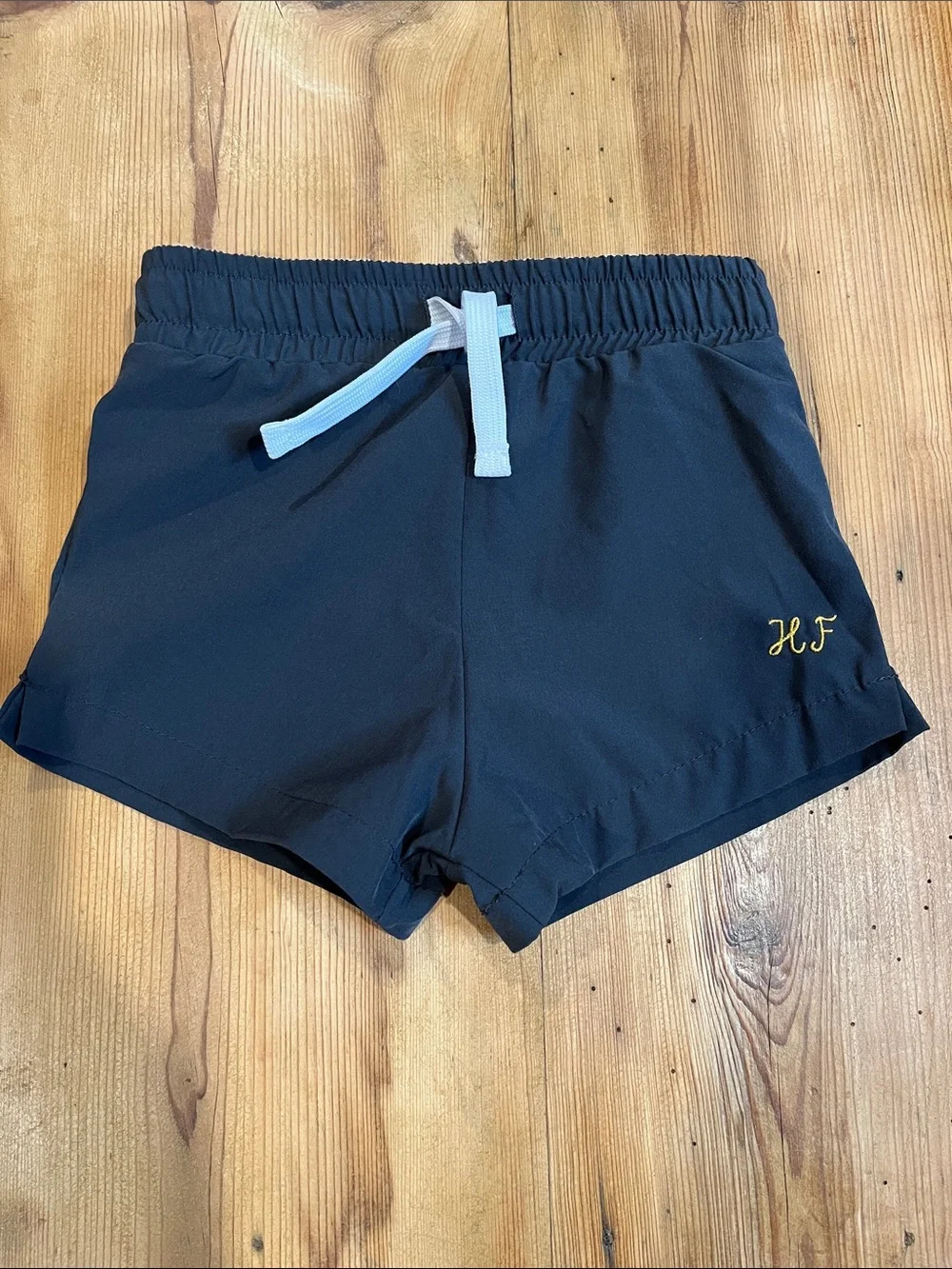 CADETS Boys 2-3 Navy Blue Shorts Drawstring Embroidered Pocket
